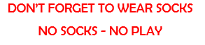 Play Centre Sock Message